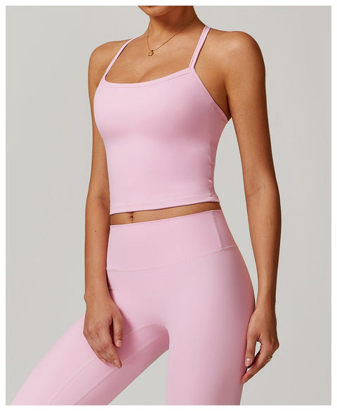 Caraco Gainant Sans Manches À Fines Bretelles Pour Femmes - CurvyPower