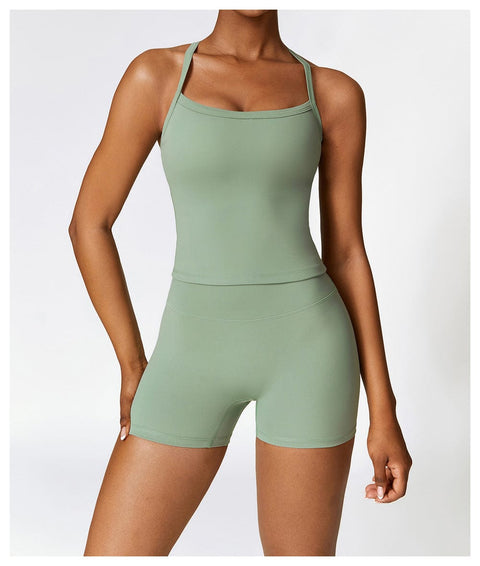 Caraco Gainant Sans Manches À Fines Bretelles Pour Femmes - CurvyPower