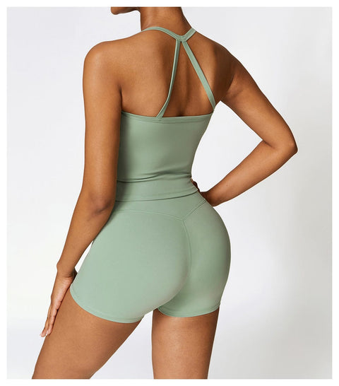 Caraco Gainant Sans Manches À Fines Bretelles Pour Femmes - CurvyPower