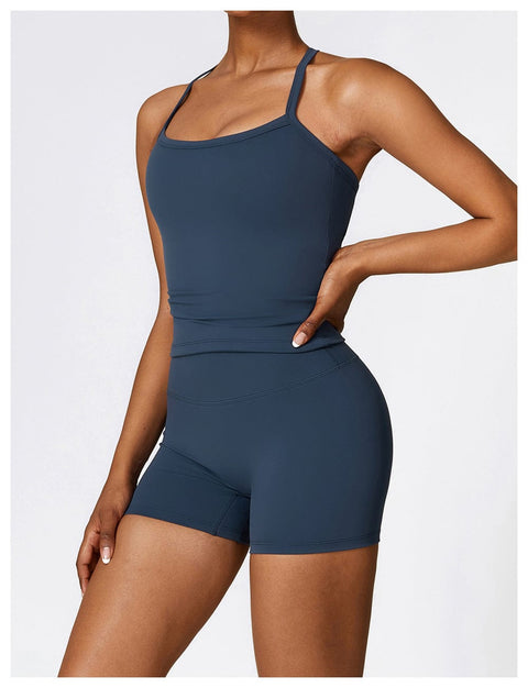 Caraco Gainant Sans Manches À Fines Bretelles Pour Femmes - CurvyPower