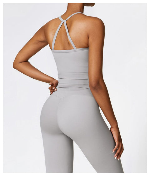 Caraco Gainant Sans Manches À Fines Bretelles Pour Femmes - CurvyPower