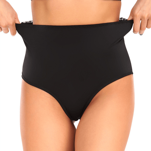 String Gainant Sans Couture Taille Haute Pour Femmes - CurvyPower