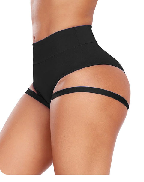 CurvyPower | Be You ! Noir / S Culotte Gainante Taille Haute Ventre Plat Respirante Pour Femmes