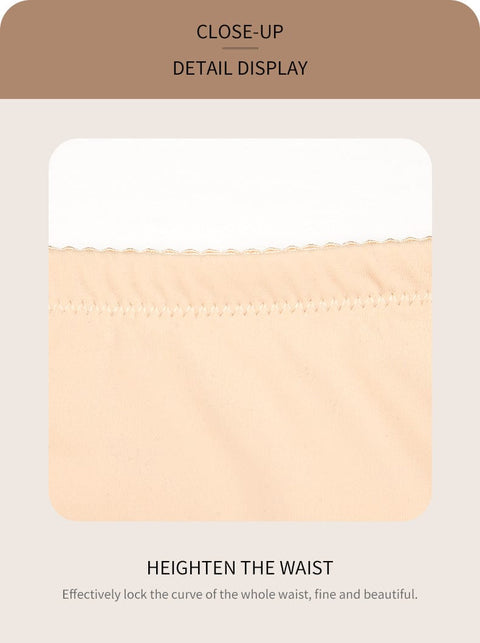 Culotte Gainante Taille Haute Dentelle Ventre Plat - CurvyPower