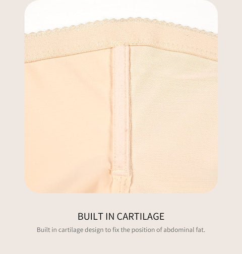 Culotte Gainante Taille Haute Dentelle Ventre Plat - CurvyPower