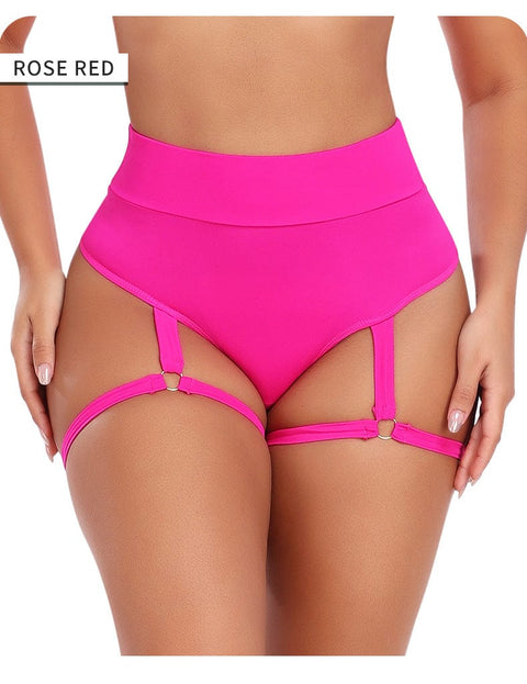 Culotte Gainante Serre-Taille Ventre Plat Avec Boucle Métallique Pour Femmes - CurvyPower