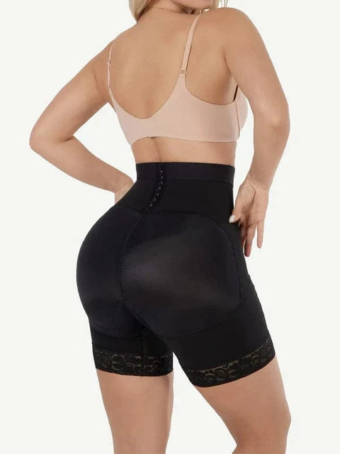 CurvyPower | FR Waist Trainer Gaine Short Remonte-Fesses Ventre Plat Avec Bande Élastique