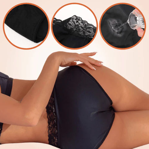 CurvyPower | Be You ! 4 Layer Leak-Proof Sexy Lace Menstrual Panties