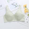 CurvyPower | Be You ! 80B/C / Green Front Closure Breathable Comfortable Bra