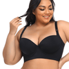 CurvyPower | Be You ! Black / 34B Seamless Vest Type Plus Sized Push Up Bra