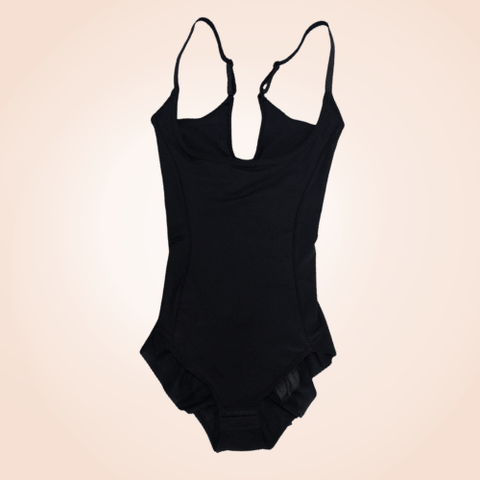 CurvyPower | Be You ! Black / M One Piece Waist Sculpting Mesh Underwear Bodyshaper