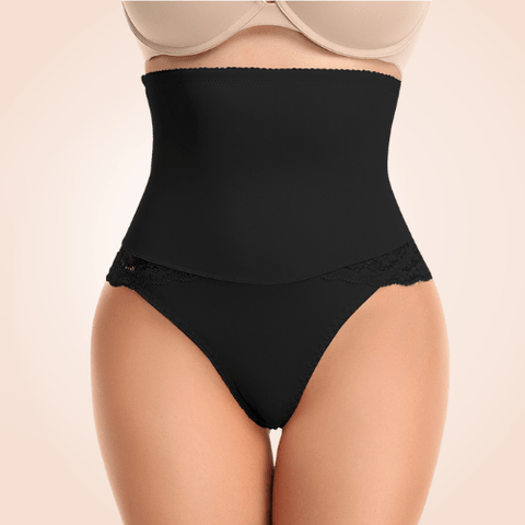CurvyPower | Be You ! Black / S Butt Lifting Tummy Control Body Shaping Thong Underwear