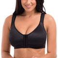 CurvyPower | Be You ! Black / S Sports Non Wired High Impact Supportive Bra