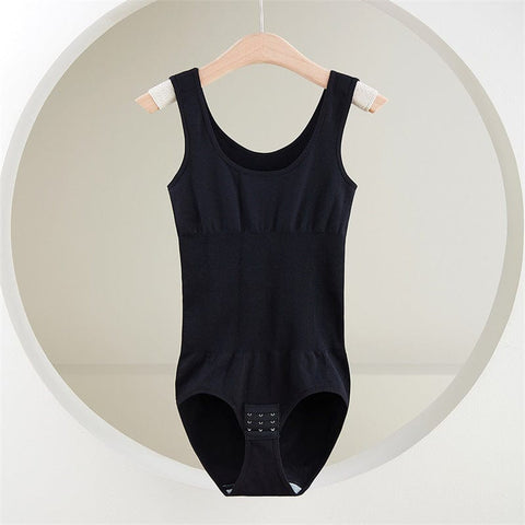 CurvyPower | Be You ! bodysuit Black / XS/S Sculpting Thong With Snaps Slimming Bodysuit