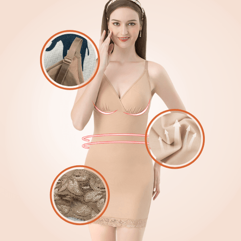 CurvyPower | Be You ! bodysuit Bridal Skirt Lace Underslip Dress Shaper