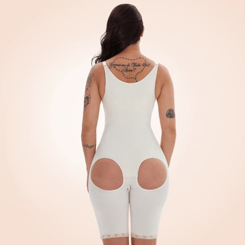 CurvyPower | Be You ! bodysuit Exposed Buttocks Sexy Body Shapewear