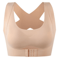 CurvyPower | Be You ! Bras Apricot / M Women's Posture Corrector Bra Back Support Push Up Bralette