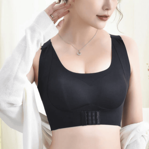 CurvyPower | Be You ! Bras Black / M Women's Posture Corrector Bra Back Support Push Up Bralette
