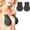 CurvyPower | Be You ! Bras Black / S/M (9.5CM) Women Strapless Stick On Invisible Backless Bra
