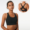 CurvyPower | Be You ! Bras Comfortable High Impact Sports Criss Cross Back Bra