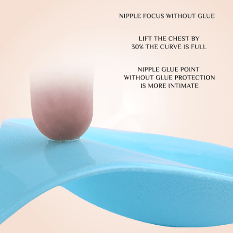 CurvyPower | Be You ! Bras Dolphin Shaped Self Adhesive Stick On Seamless Bra