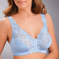 CurvyPower Bras Female Wireless and Seamless Front Closure Push Up Lace Bras