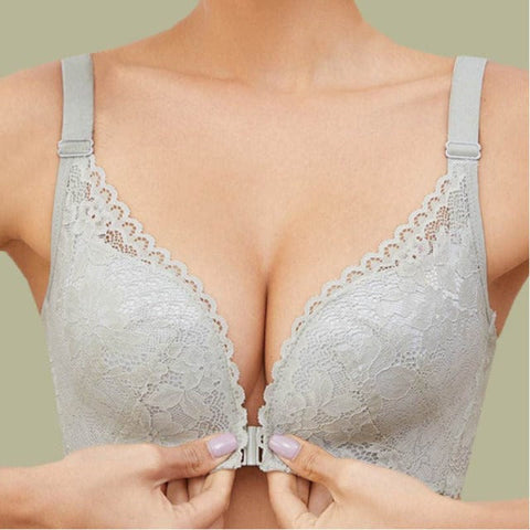 CurvyPower | Be You ! Bras Front Fastening Lace Sexy Push-Up Bra front fastening bras,  lace bra,  sexy bra,  front closure bra,  front open bra,  lace push up bra,