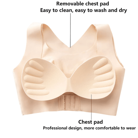 CurvyPower | Be You ! Bras Women's Posture Corrector Bra Back Support Push Up Bralette