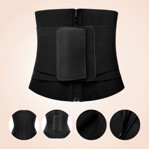 CurvyPower | Be You ! Corset Waist Heat Up Bust Lifter Cincher Velcro Zipper Shaper