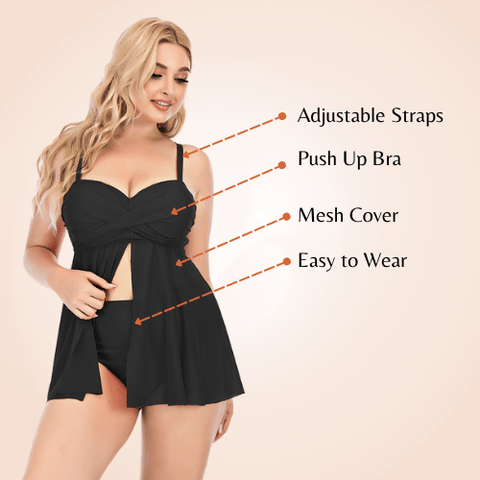 CurvyPower | Be You ! Cross-Border Swimsuit