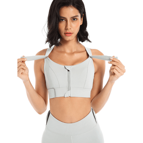 CurvyPower | Be You ! High Impact Shock Absorber Sports Bra with adjustable straps