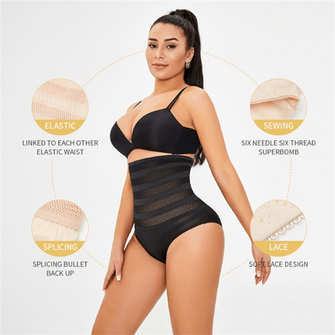 CurvyPower | Be You ! High Waist Tummy Control Butt Lifter Pantyhigh waisted thong shapewear, high waist tummy control panties, high waisted underwear, high rise thong, high rise underwear, fishnet undies, fishnets and panties, panty fishnet, victoria secret pink fishnet underwear,