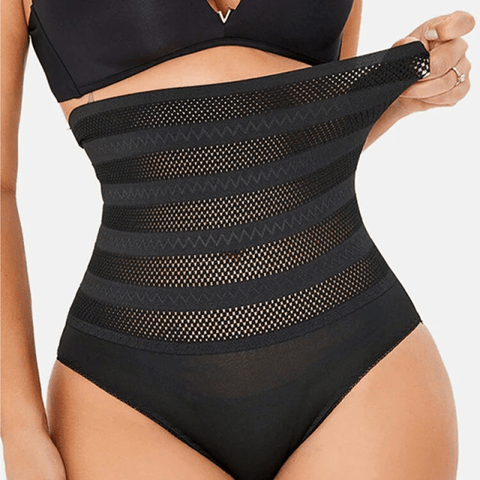 CurvyPower | Be You ! High Waist Tummy Control Butt Lifter Pantyhigh waisted thong shapewear, high waist tummy control panties, high waisted underwear, high rise thong, high rise underwear, fishnet undies, fishnets and panties, panty fishnet, victoria secret pink fishnet underwear,