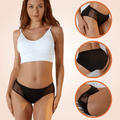CurvyPower | Be You ! Leak Proof Four Layer Black Menstrual Panties