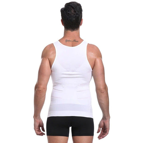 CurvyPower | Be You ! Men Seamless Slimming Abs Compression Body Shaper Corset Vest
