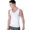 CurvyPower | Be You ! Men Slimming Compression Body Shaper Corset Vest With Side Hooks Waist Trainer