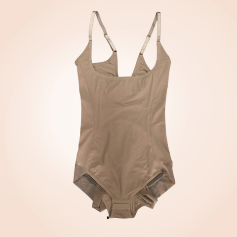 CurvyPower | Be You ! Nude / M One Piece Waist Sculpting Mesh Underwear Bodyshaper