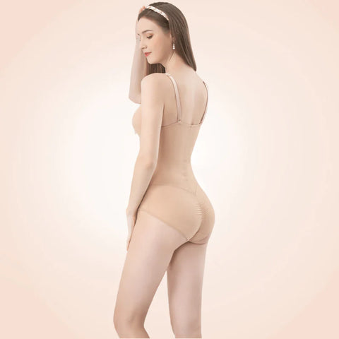 CurvyPower | Be You ! One-Piece Mesh Suspender Underwear