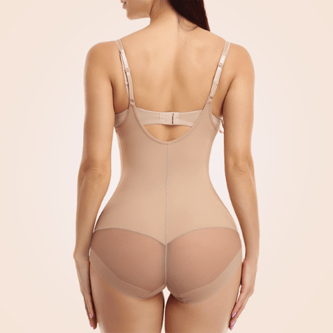 CurvyPower | Be You ! One Piece Waist Sculpting Mesh Underwear Bodyshaper