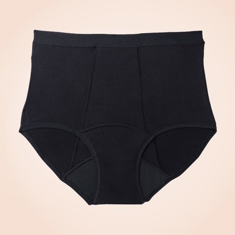 CurvyPower | Be You ! Panty XS Black Seamless Leak Proof High Waist Panty