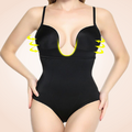 CurvyPower | Be You ! Plunge Low-Back Bodysuit Shaper Thong