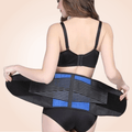 CurvyPower | Be You ! sauna waist trainer Neoprene Double Pull Lumbar Adjustable Low Back Waist Support Belt
