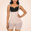 CurvyPower | Be You ! Sculpting Mid Thigh Slimming Seamless Bodysuit Zipper