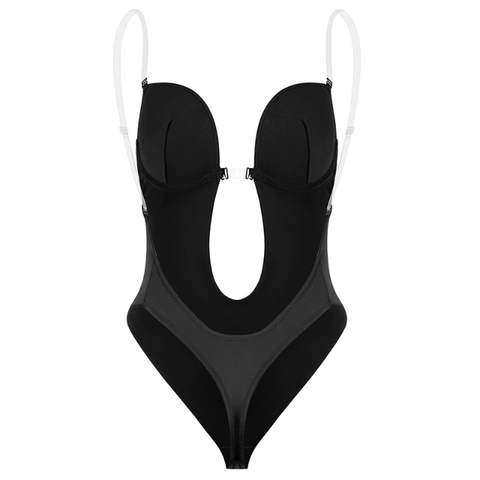CurvyPower | Be You ! Seamless Backless Strapless Deep V Bodysuit Thongbackless shapewear, low back shapewear bodysuit, strapless low back shapewear, skims backless shapewear, backless body, open back shapewear, strapless body shaper, strapless shapewear bodysuit, black strapless bodysuit, strapless corset bodysuit, white strapless bodysuit, strapless low back shapewear, deep v neck bodysuit, deep plunge bodysuit, deep v plunge bodysuit, low v neck bodysuit,