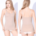 CurvyPower | Be You ! Seamless Firm Control Compression Shapewear Camisole Tank With Adjustable Straps