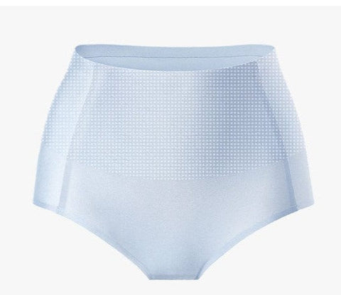 CurvyPower | UK Seamless High Waist Underwear Solid Color Abdomen Hips Fat Burning Body Sculpting