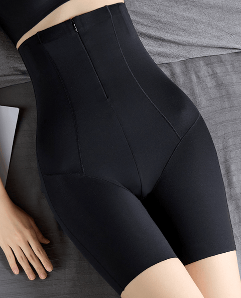 CurvyPower | UK Seamless High Waisted Postpartum Shaping Shorts