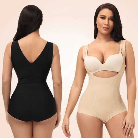 CurvyPower | Be You ! Seamless One-Piece Shapewear Shorts For Women