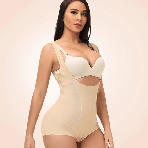 CurvyPower | Be You ! Seamless One-Piece Shapewear Shorts For Women