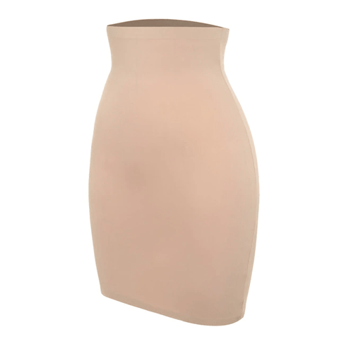 CurvyPower | Be You ! Shapewear Beige / S Seamless High Waist Long Shaper Skirt Slip